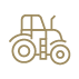 Tractor icon.